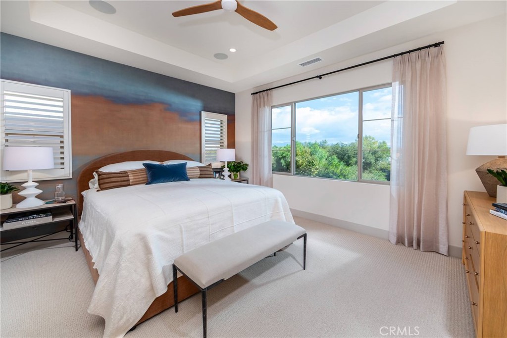 Plan 1 Model Home bedroom - 269 Raffini, Irvine CA 92618 - photo 2