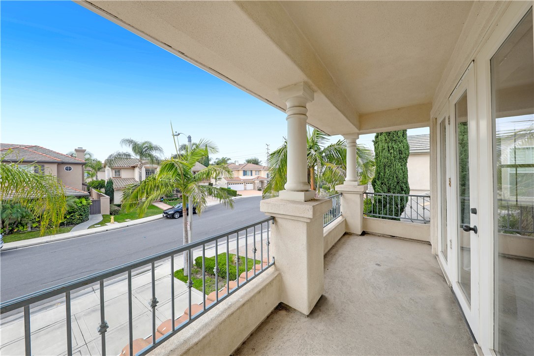 Balcony off master bedroom - 27 Vienne, Irvine CA 92606 - photo 17