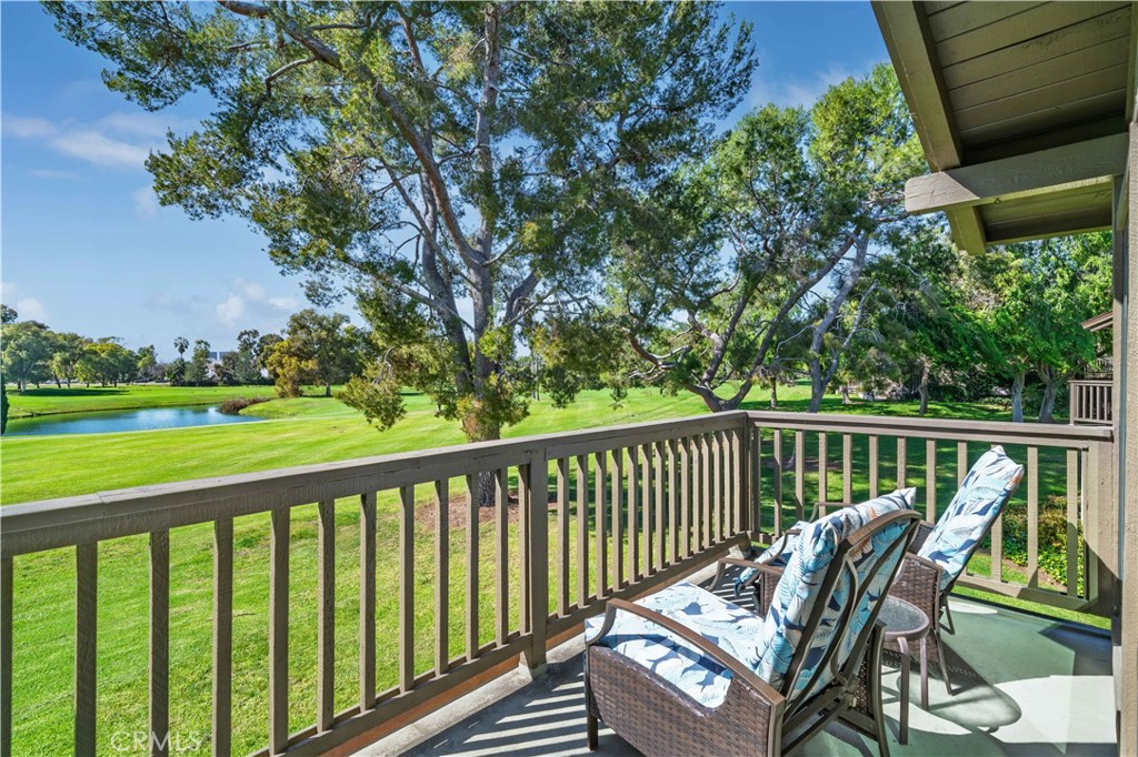 Outdoor deck off Dining Room - 30 Arboles 34, Irvine CA 92612 - photo 2