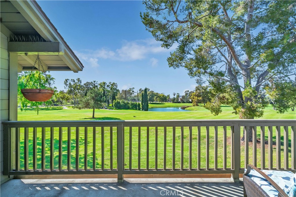 Golf view from Dining Room deck - 30 Arboles 34, Irvine CA 92612 - photo 7