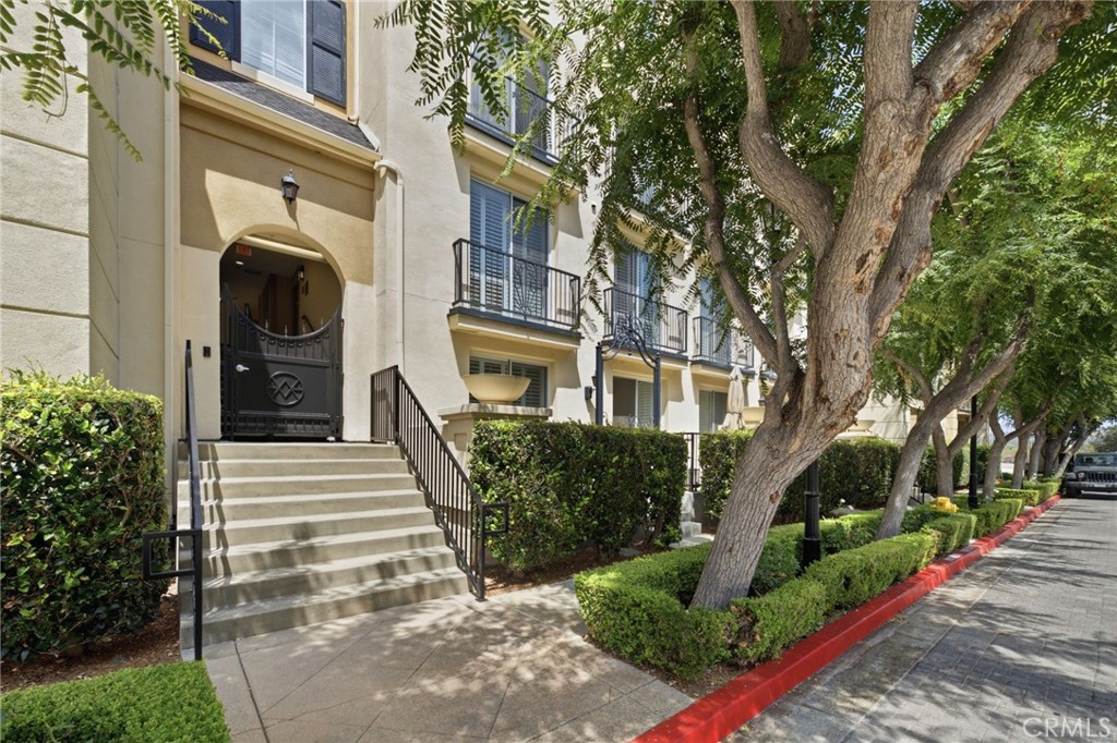 Unit is to the right of the gate - 3273 Watermarke Place, Irvine CA 92612 - photo 8