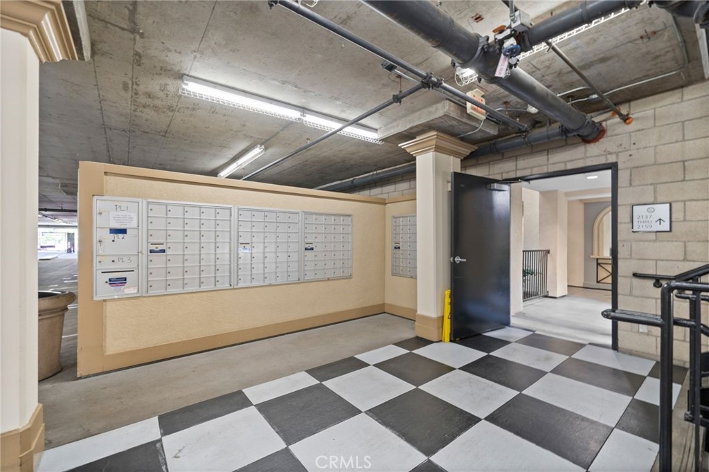 Mailboxes in parking garage - 3273 Watermarke Place, Irvine CA 92612 - photo 48
