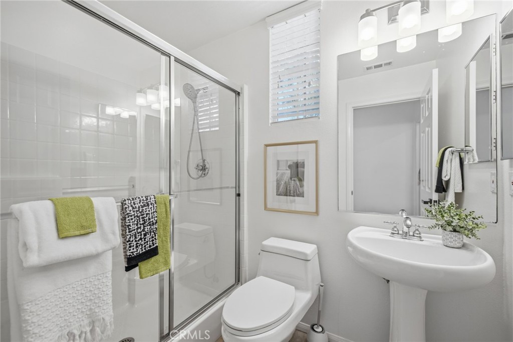 Downstairs bathroom - 33 Nightshade, Irvine CA 92603 - photo 11