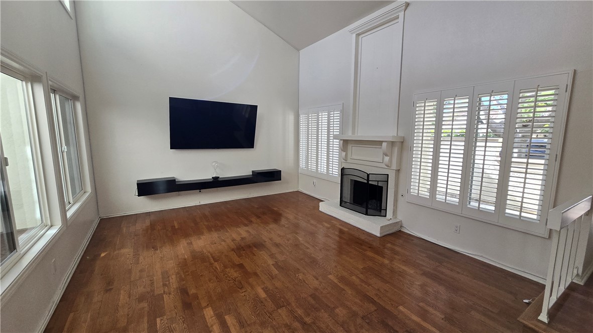 Living Room with Fireplace - 24 Morena, Irvine CA 92612 - photo 3