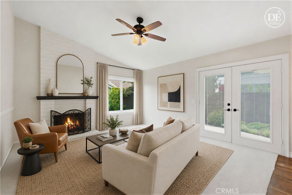 Family Room Digitally Enhanced/Staged - 38 Golden Star, Irvine CA 92604 - photo 3
