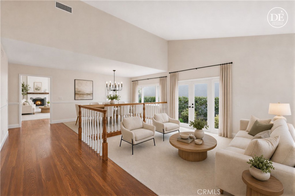 Living Room/Dining Room Digitally Staged/Enhanced - 38 Golden Star, Irvine CA 92604 - photo 10