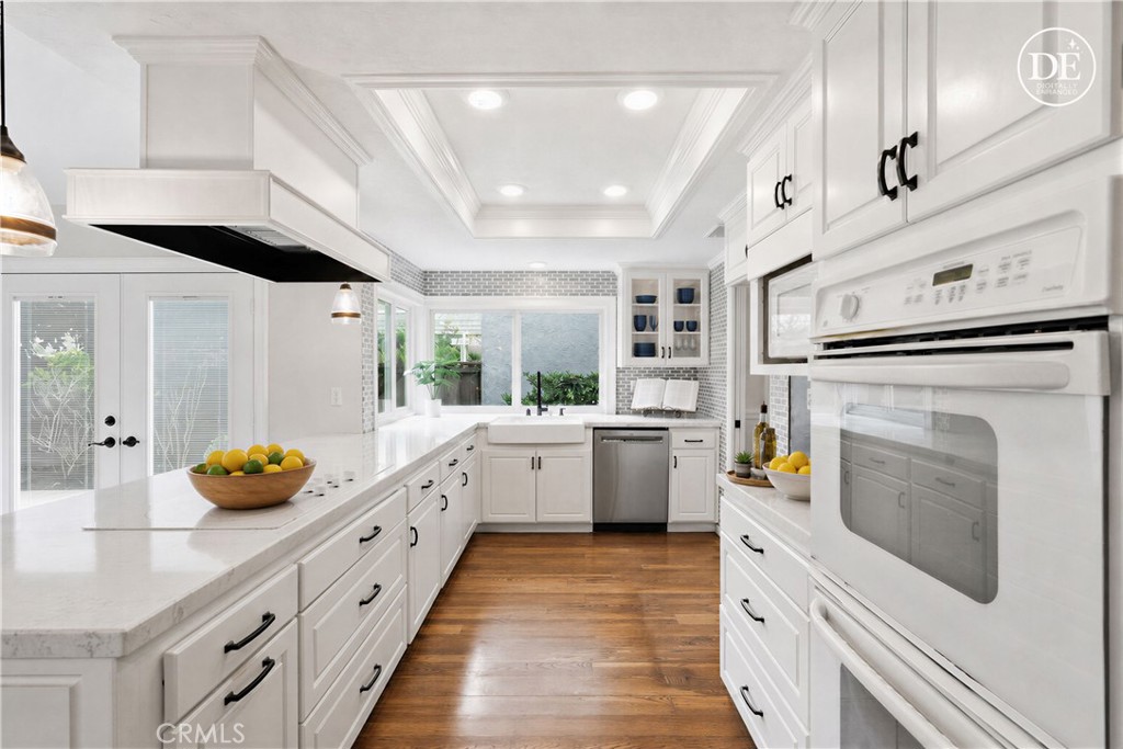 Kitchen Digitally Enhanced/Staged - 38 Golden Star, Irvine CA 92604 - photo 20