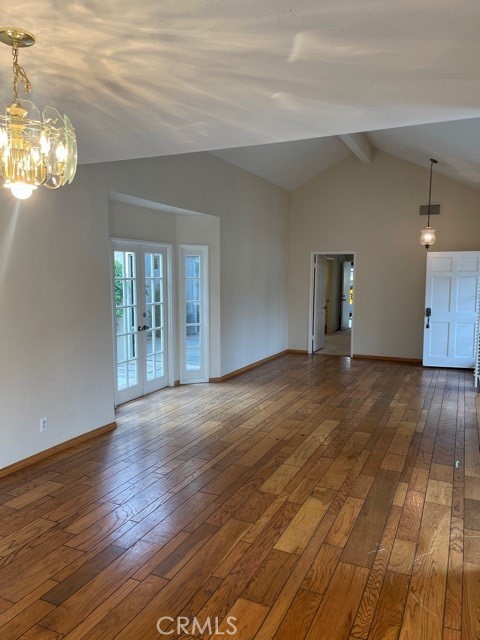 Prior to being staged, living area. - 39 Willowgrove, Irvine CA 92604 - photo 6