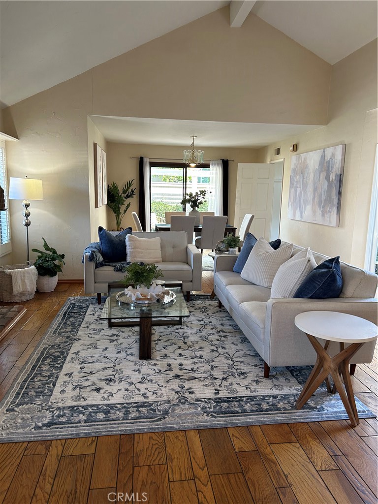 Living room with fireplace a cozy feel. - 39 Willowgrove, Irvine CA 92604 - photo 4