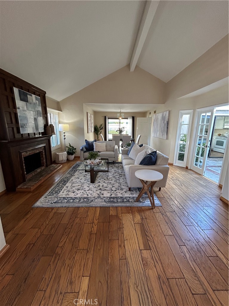 Warm living room looking onto the courtyard. - 39 Willowgrove, Irvine CA 92604 - photo 7