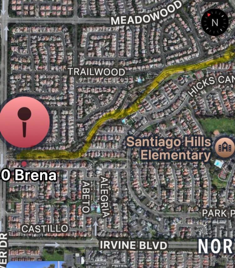 walking trail. - 40 Brena, Irvine CA 92620 - photo 39