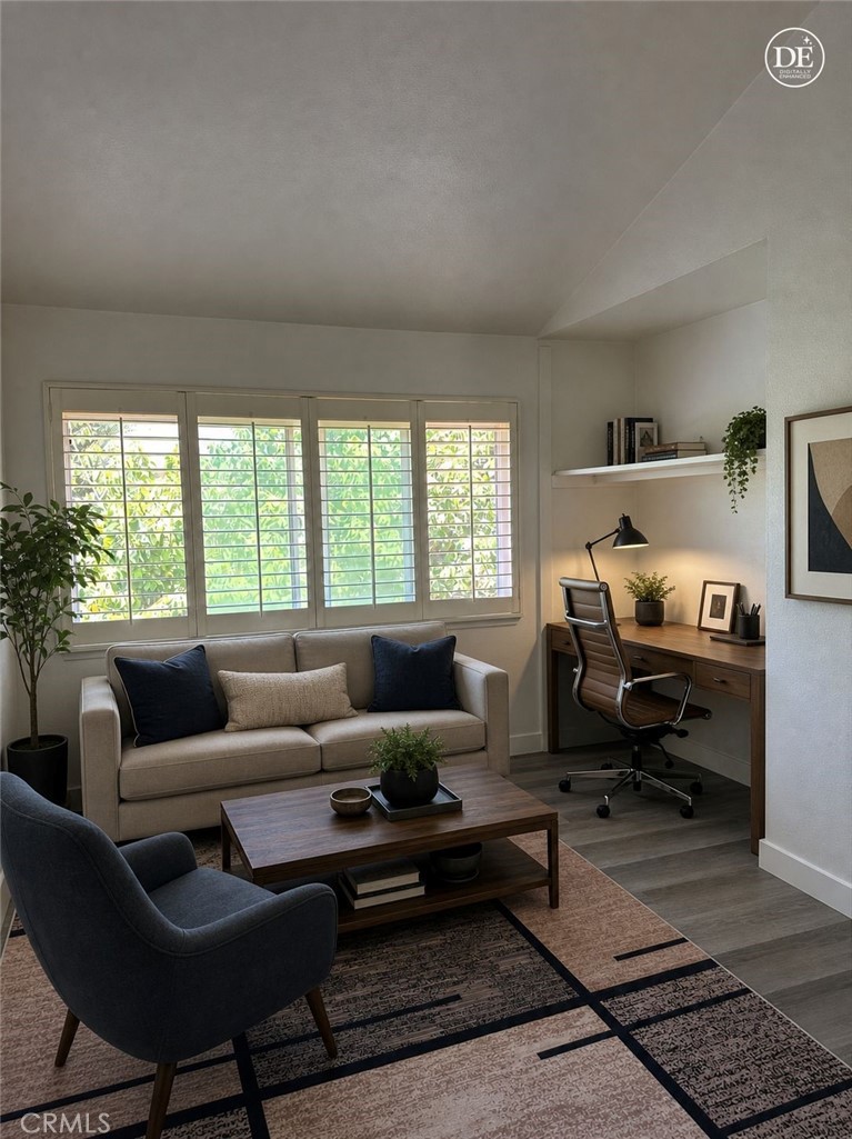 Virtually Staged Loft Upstairs as Office/Den - 4141 Pleasant, Irvine CA 92604 - photo 27