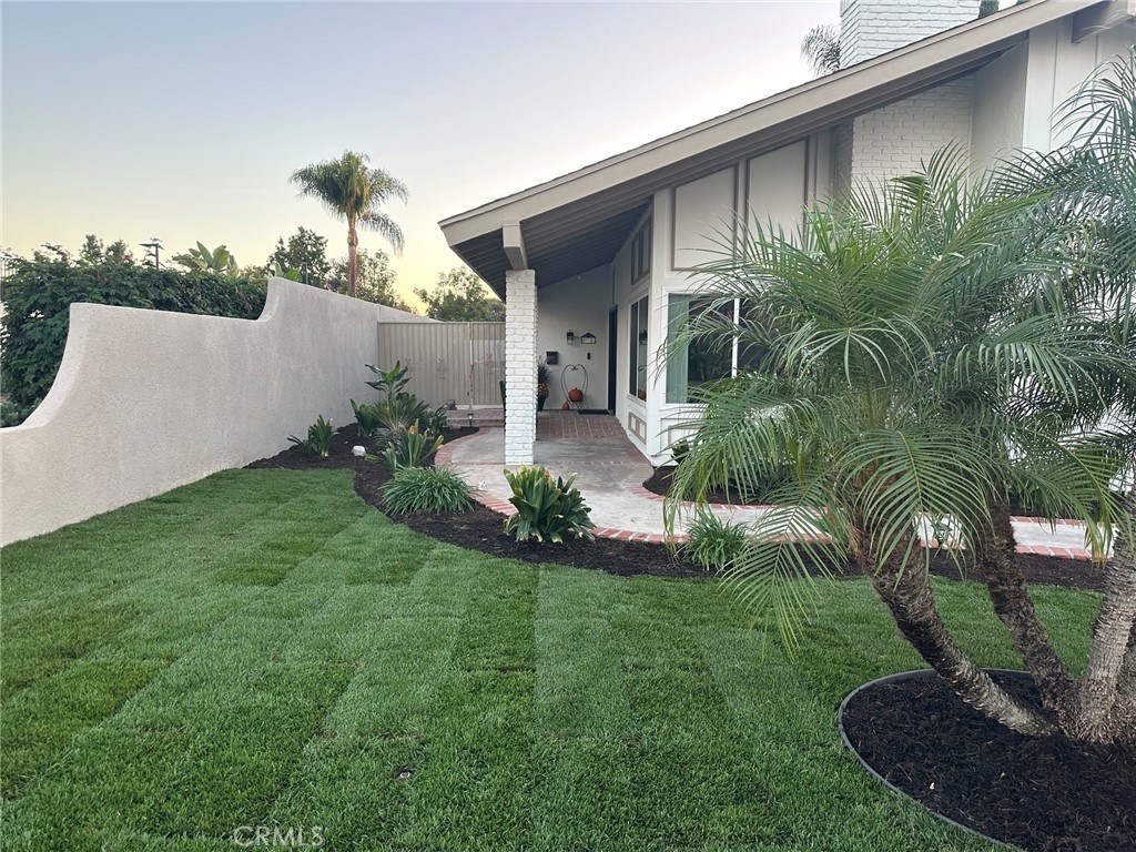 Private covered entry to front door - 4212 Fireside, Irvine CA 92604 - photo 14