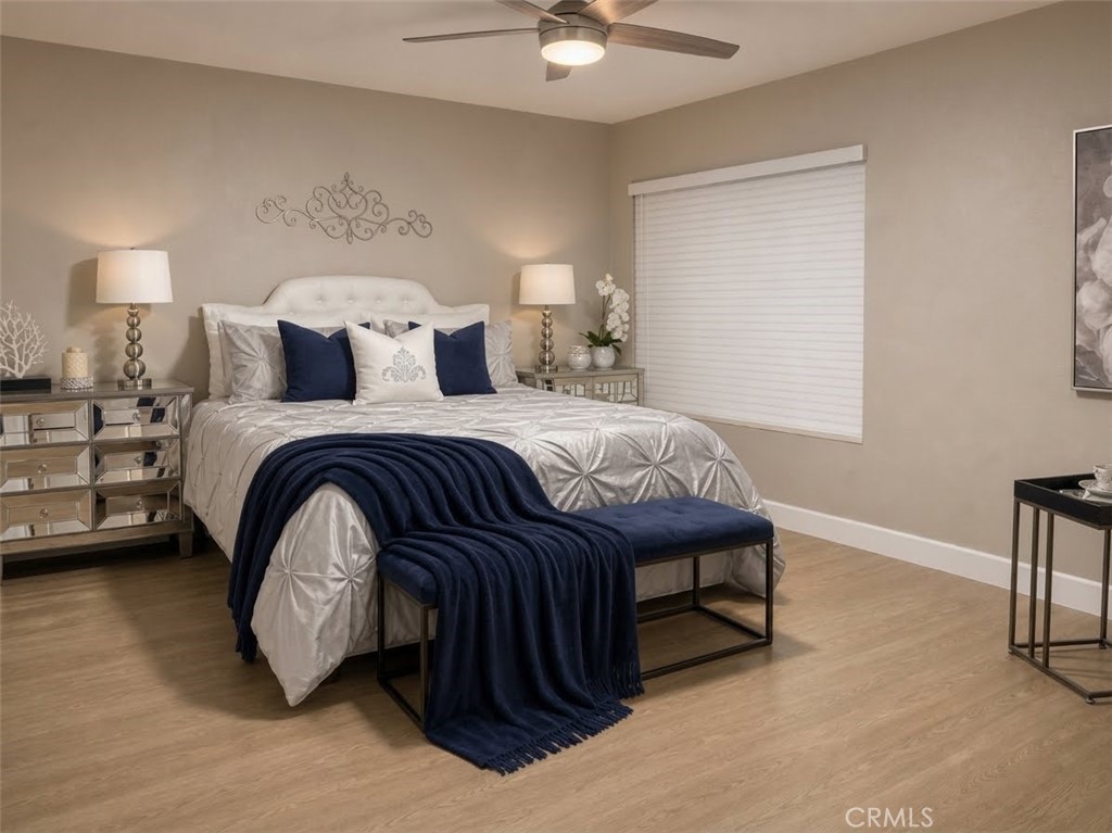 Mastersuite. Window looks out to enclosed patio - 4212 Fireside, Irvine CA 92604 - photo 7