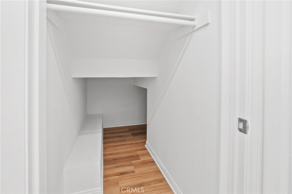 Guest downstairs closet - 46 Arborside, Irvine CA 92603 - photo 37