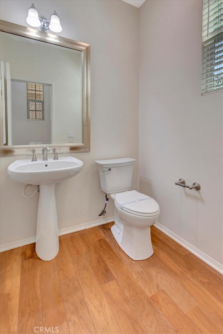 Guest/powder room 1st floor, new toilet, light and bright - 47 Canopy, Irvine CA 92603 - photo 28