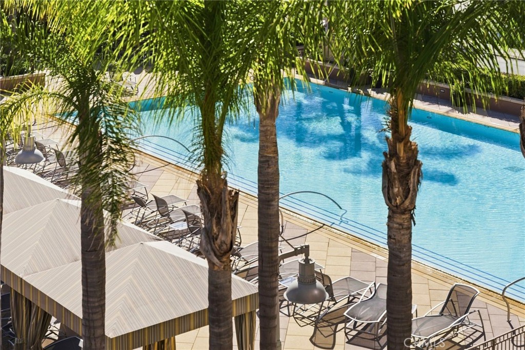 Community Pool view from balcony - 5066 Scholarship, Irvine CA 92612 - photo 21
