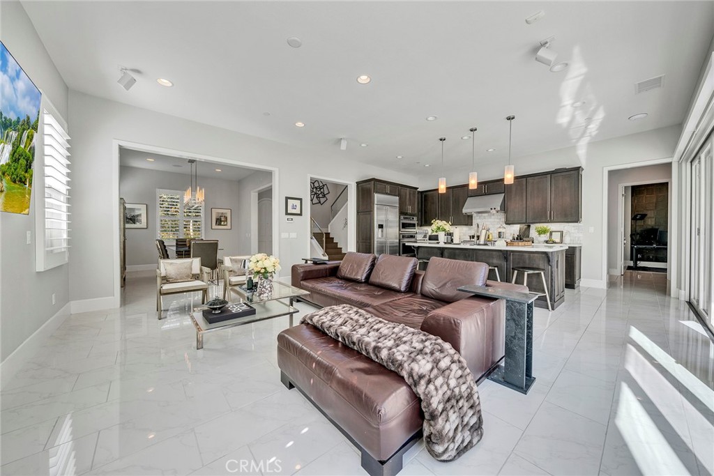 Living Room Open to Kitchen - 52 Woodhill, Irvine CA 92620 - photo 12