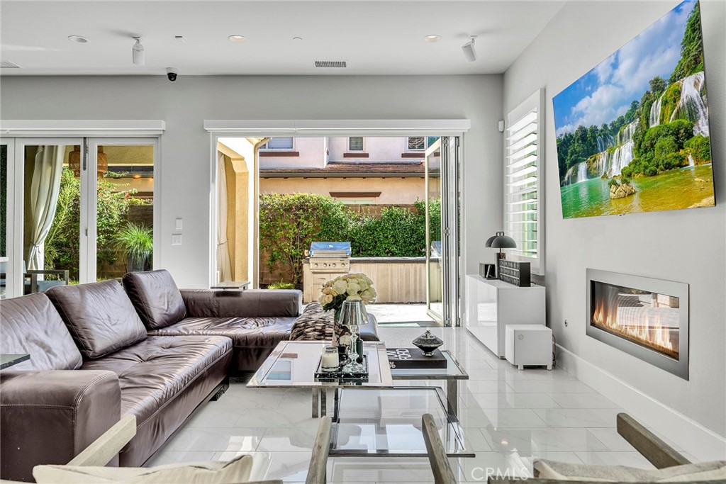 Living Room Opens up to Outdoor Patio - 52 Woodhill, Irvine CA 92620 - photo 23