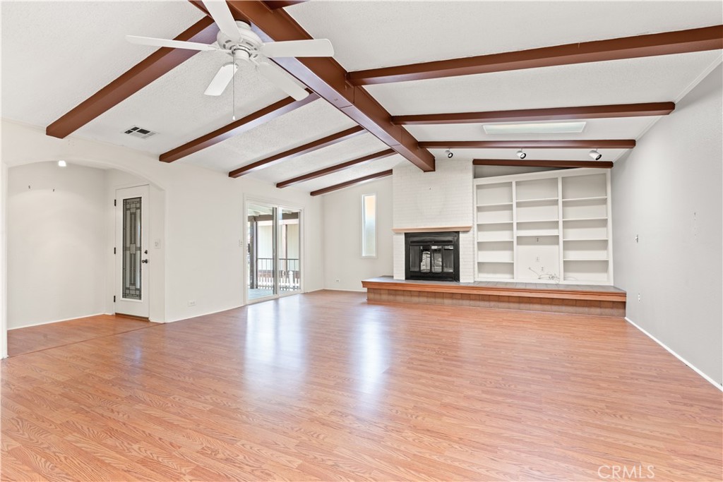 Living room w/fireplace - 5200 Irvine #343, Irvine CA 92620 - photo 5