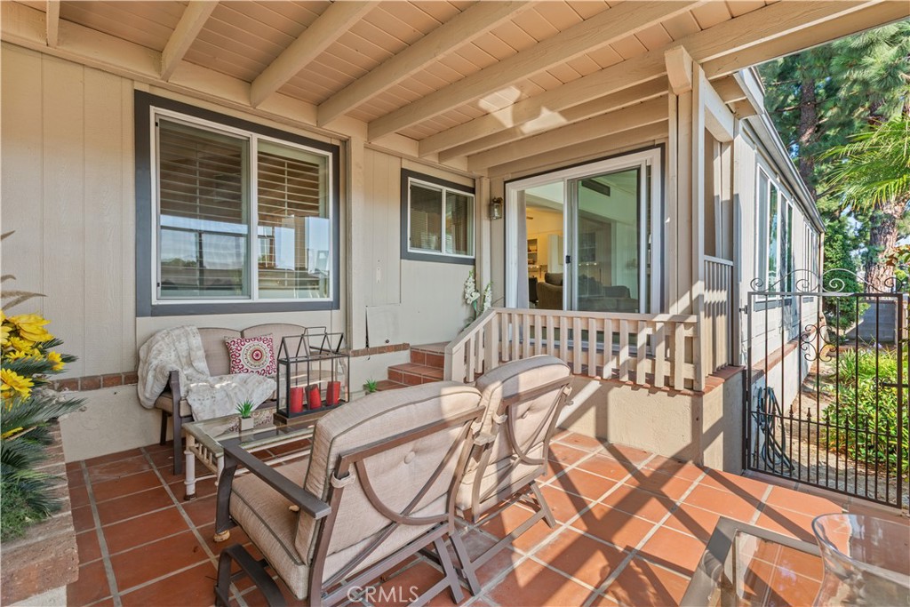 Enclosed patio of of Family Room - 5200 Irvine Boulevard 179, Irvine CA 92620 - photo 7