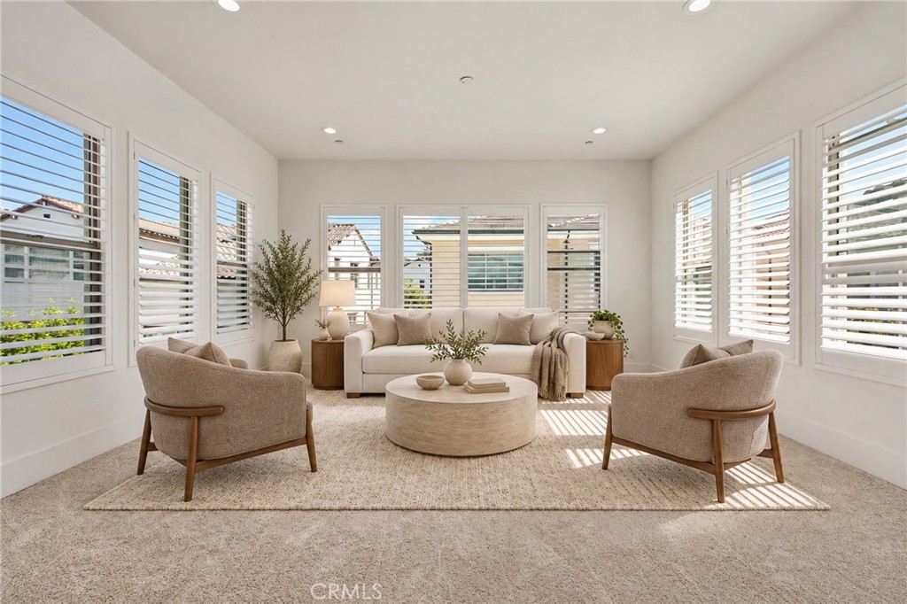Master Bedroom Suite, Virtually Staged - 54 Cardamine, Irvine CA 92602 - photo 17