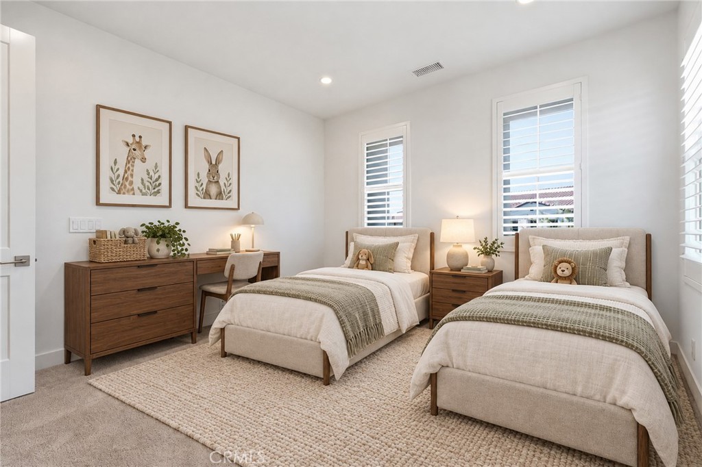 Bedroom, Virtually Staged. - 54 Cardamine, Irvine CA 92602 - photo 19