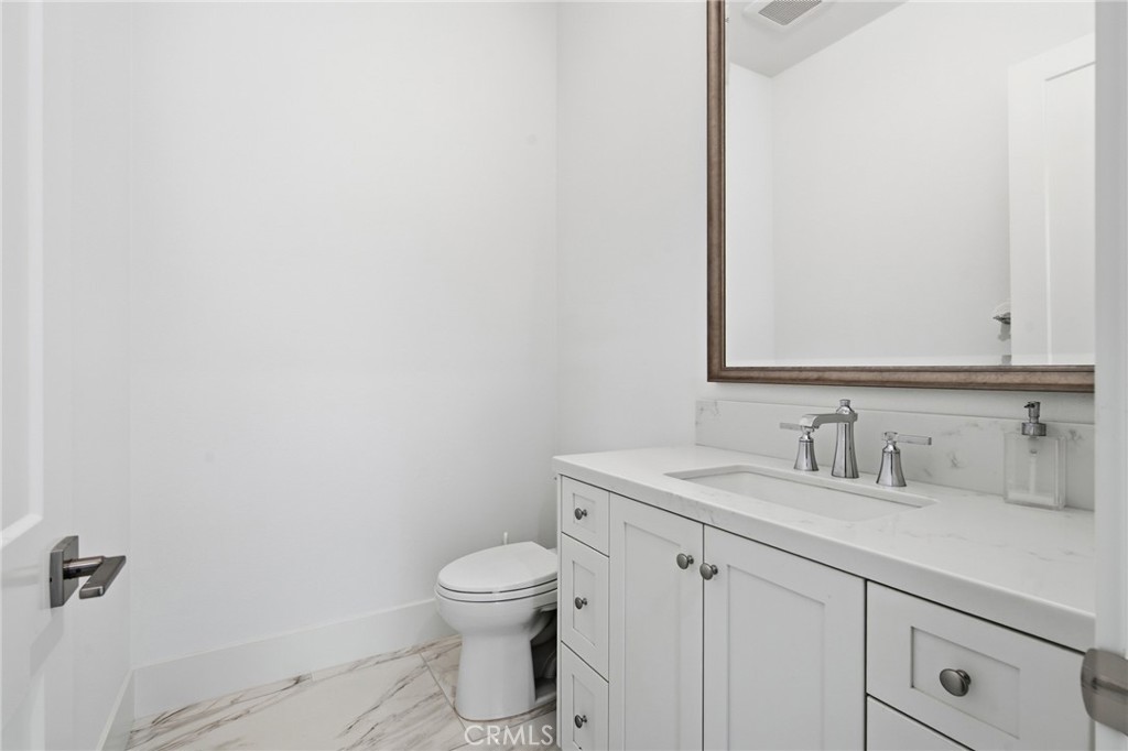 Downstairs Powder Room - 54 Cardamine, Irvine CA 92602 - photo 37