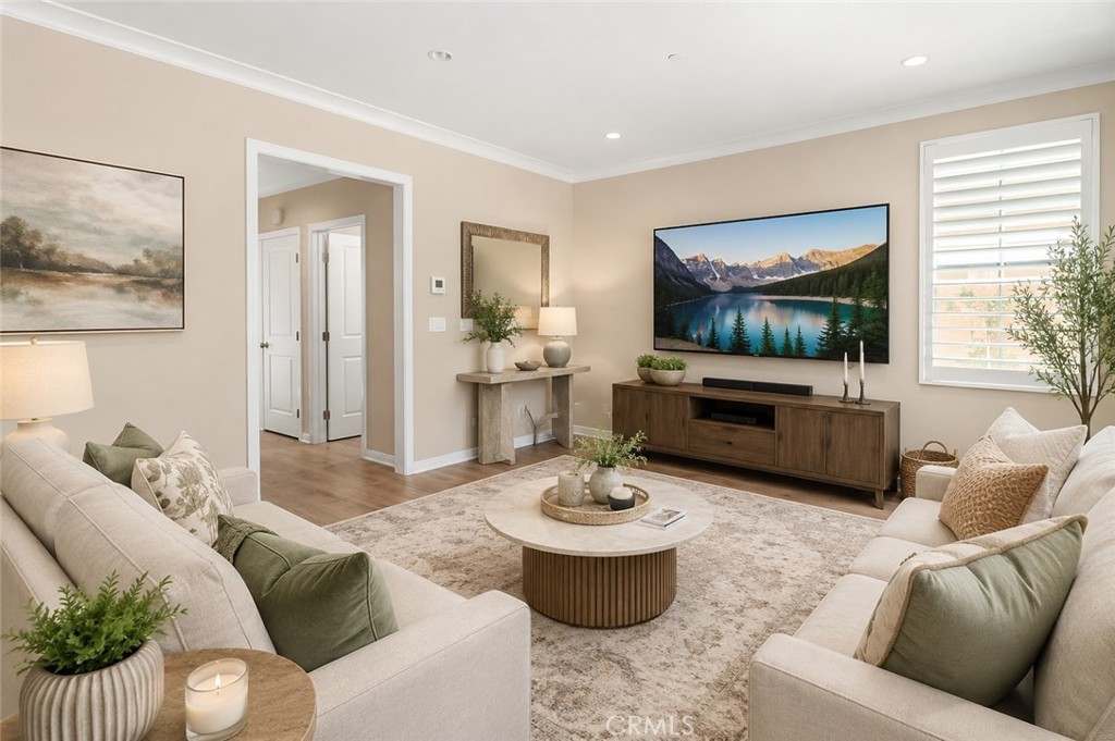 virtually staged-Living room1-1 - 56 Island Coral, Irvine CA 92620 - photo 7