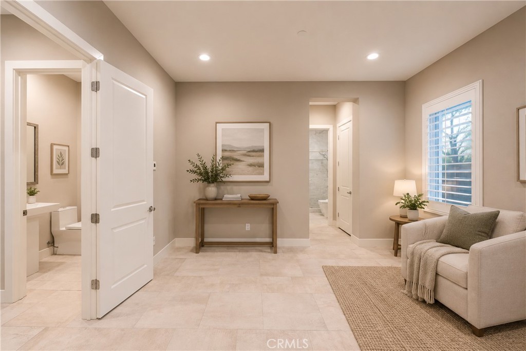 Downstairs Bedroom Suite Living Room - 58 Egret, Irvine CA 92618 - photo 31