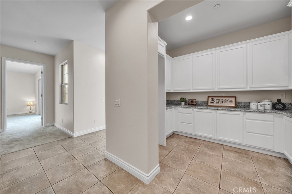 Lower Level Kitchen Cabinetry - 60 Sherwood, Irvine CA 92620 - photo 52