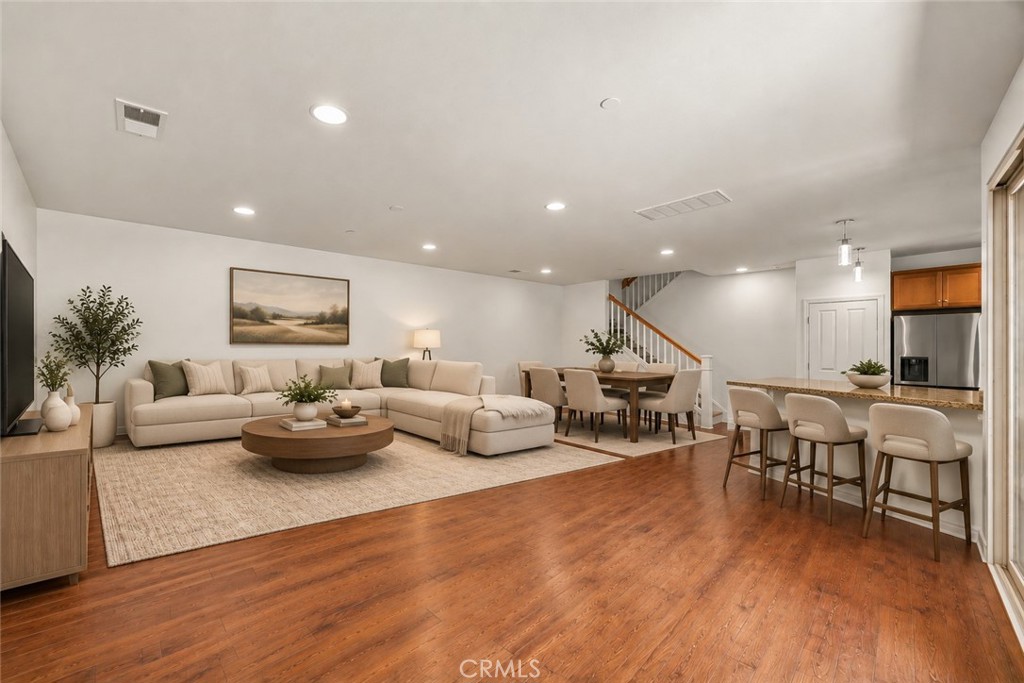 Family Room - View #1 - AI generated perspective - 61 Distant Star, Irvine CA 92618 - photo 7