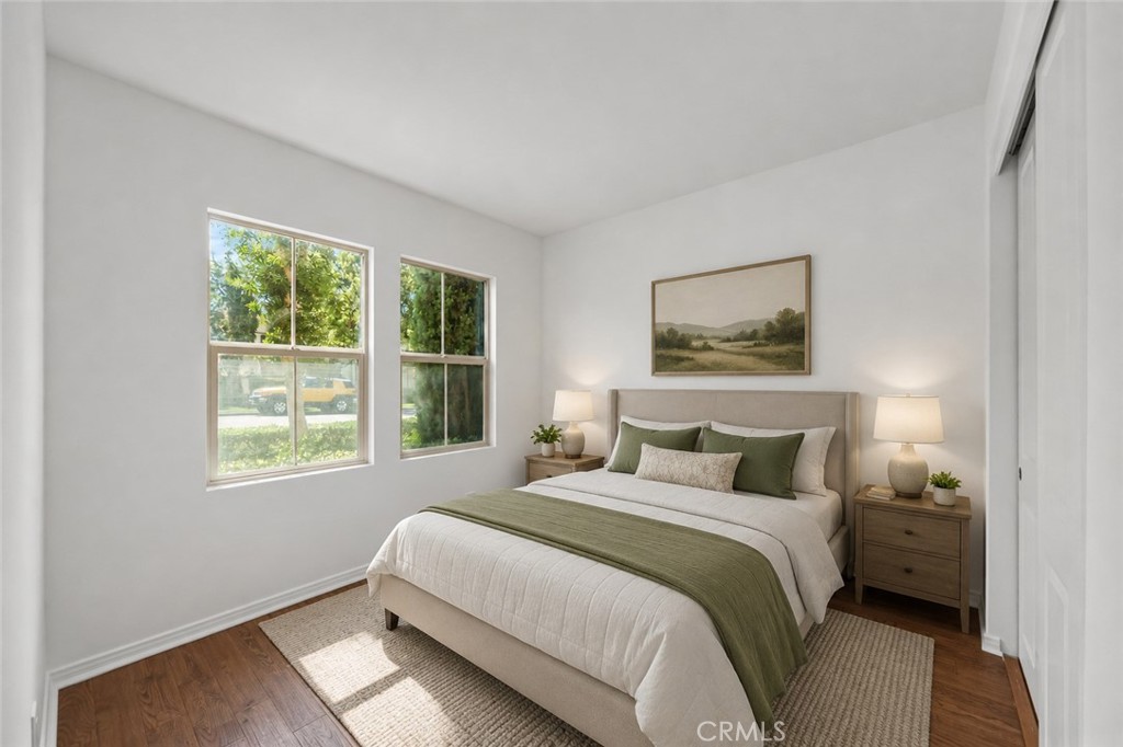 Downstairs Bedroom #1 - AI generated perspective - 61 Distant Star, Irvine CA 92618 - photo 22