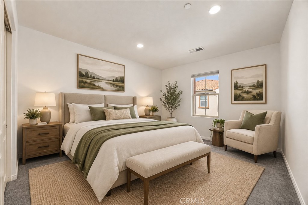 Upstairs Bedroom #3 - AI generated perspective - 61 Distant Star, Irvine CA 92618 - photo 41