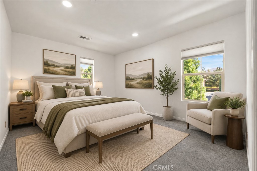 Upstairs Bedroom #4 - AI generated perspective - 61 Distant Star, Irvine CA 92618 - photo 43