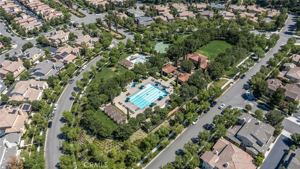 Birdseye View of the Community Pool, Park and Clubhouse - 61 Distant Star, Irvine CA 92618 - photo 50