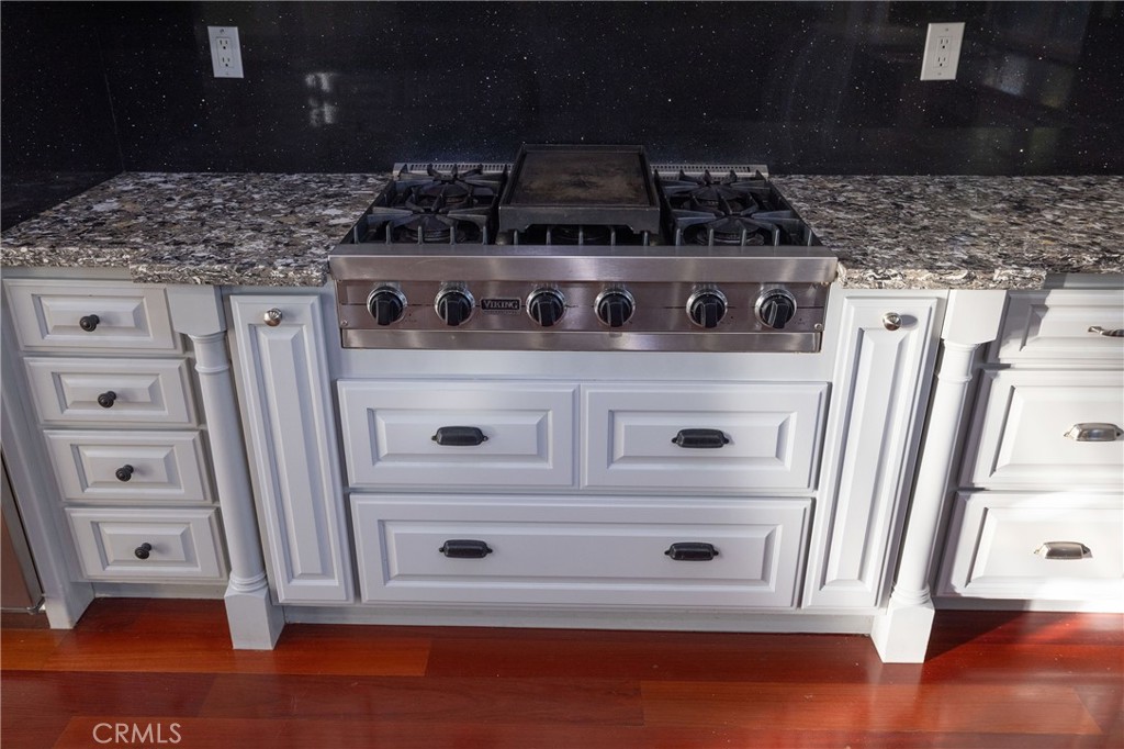 Detailed finishes with built in spice racks, customized knobs, vent hood, 6 burner cooktop, etc. - 67 New Dawn, Irvine CA 92620 - photo 40