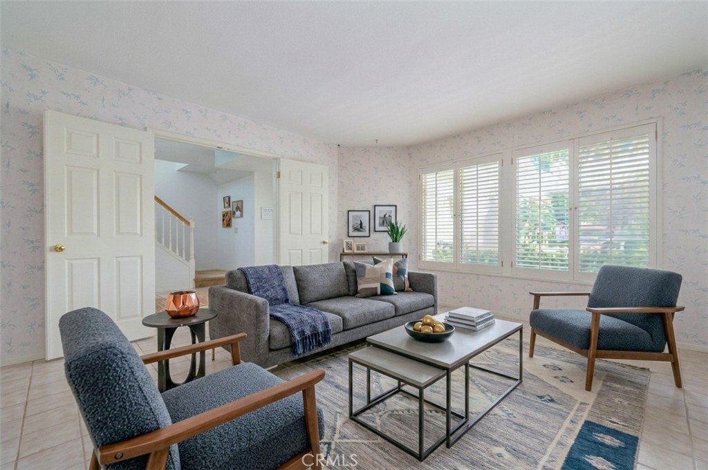 Virtually Staged Family Room - 7 Del Rey 10, Irvine CA 92612 - photo 9