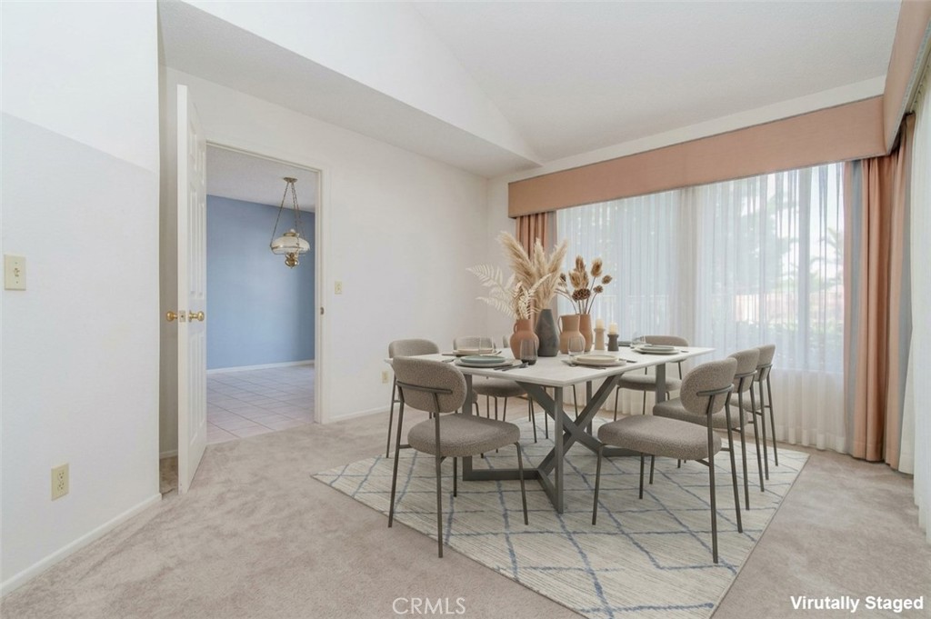 Virtually Staged Dining Room - 7 Del Rey 10, Irvine CA 92612 - photo 21