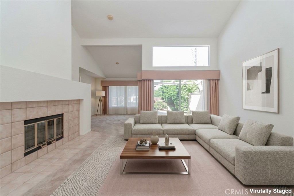 Virtually Staged Living Room - 7 Del Rey 10, Irvine CA 92612 - photo 26