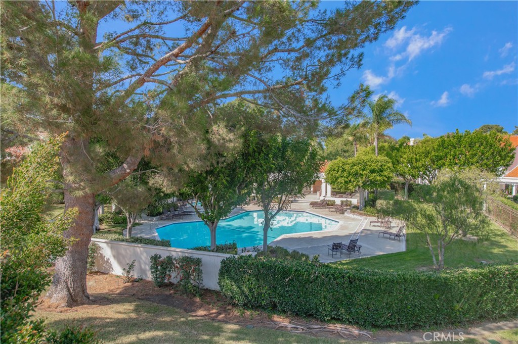 Primary suite with serene view of the pool - 7 Del Rey 10, Irvine CA 92612 - photo 47