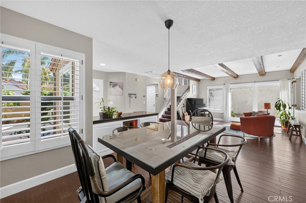 Natural light in dining room - 7 Posada, Irvine CA 92614 - photo 10