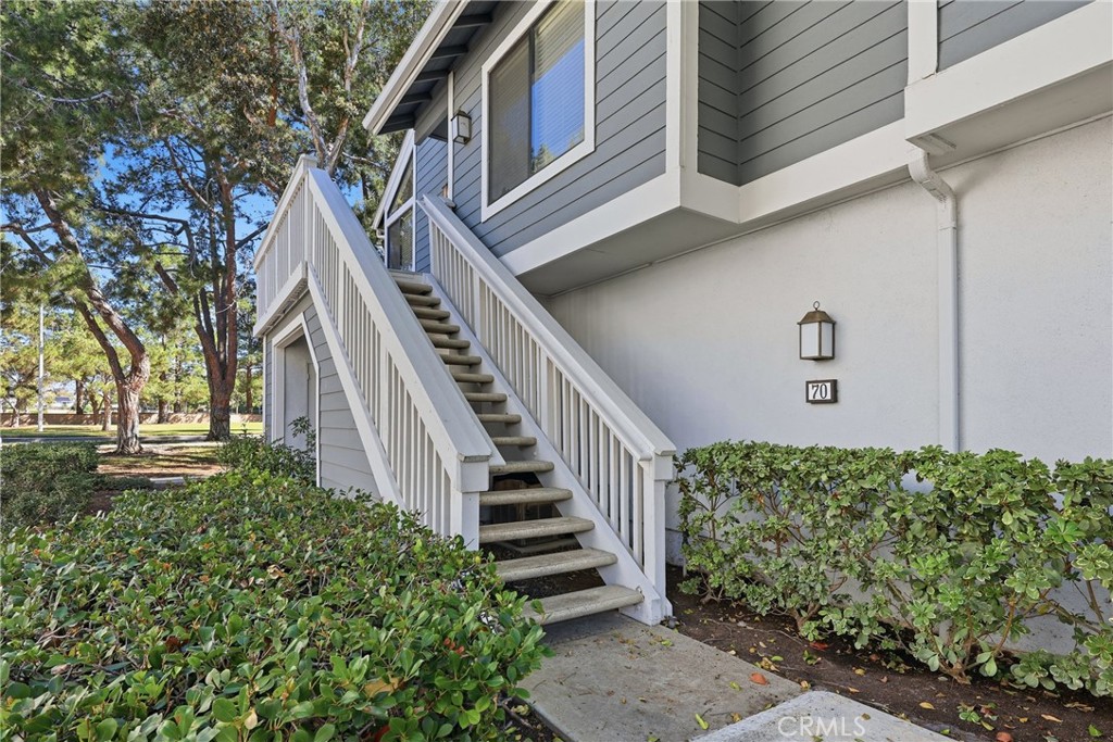 Stairs to upstairs unit - 70 Remington, Irvine CA 92620 - photo 2
