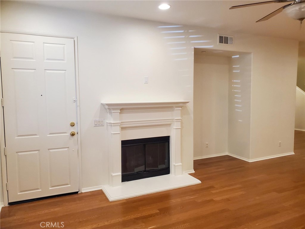 Great Room Fireplace and Media Niche - 75 Reunion, Irvine CA 92603 - photo 3