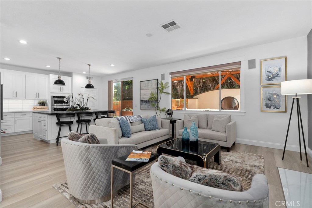 View to dreamy backyard - 8 National Place, Irvine CA 92602 - photo 11