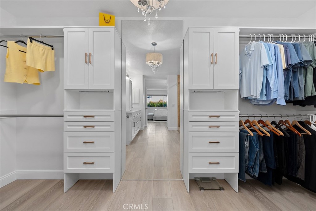 Walk-in closet - 8 National Place, Irvine CA 92602 - photo 31