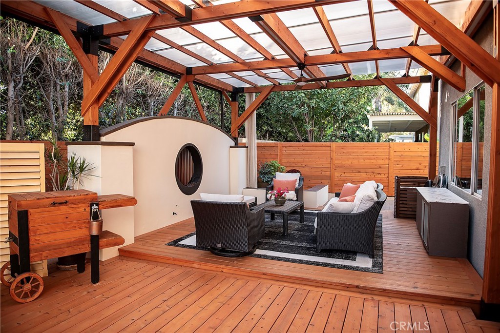Cedar plank deck - 8 National Place, Irvine CA 92602 - photo 47