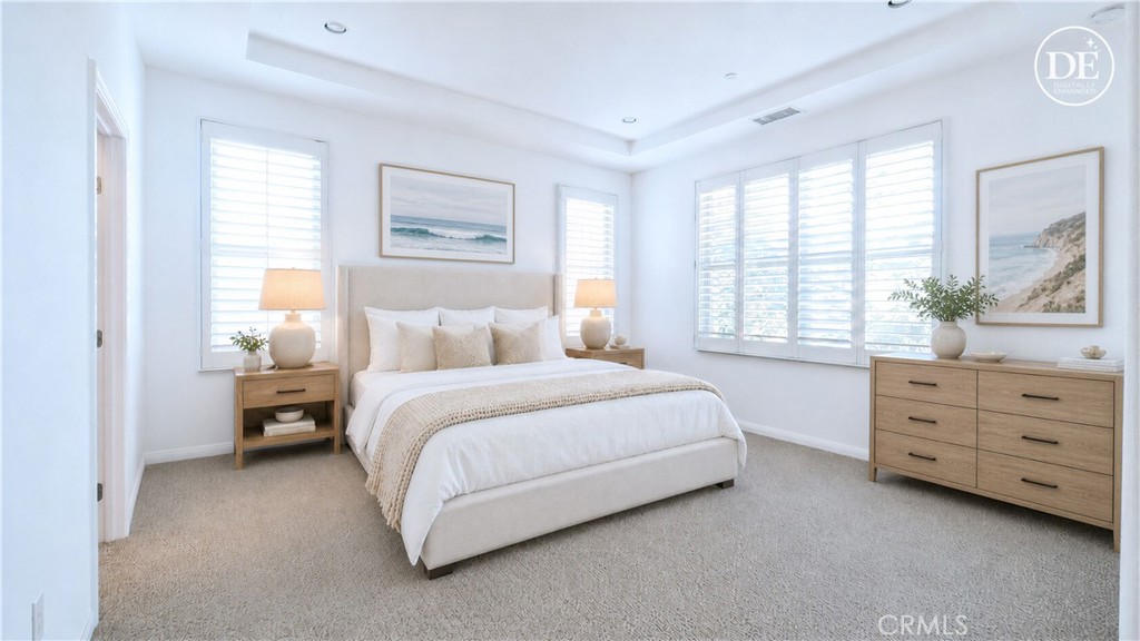 Virtually Staged and Digitally Enhanced - Primary Suite - 85 Thornhurst, Irvine CA 92620 - photo 11