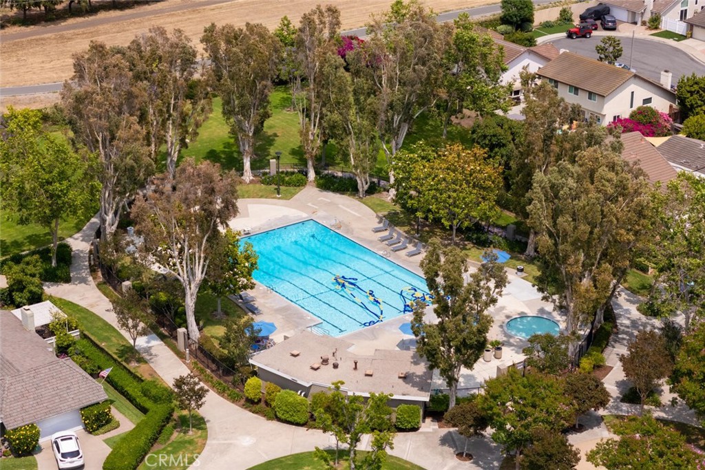 Junior Olympic pool directly behind the home. - 9 Badger Pass, Irvine CA 92604 - photo 29