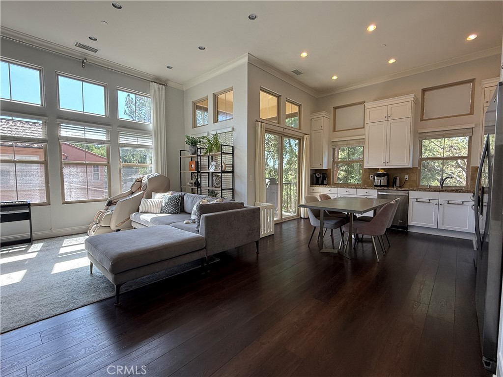 Living/Dining/Kitchen Area - 93 Thornhurst, Irvine CA 92620 - photo 2